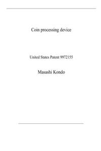 Coin processing device