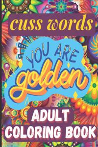 cuss words adult coloring book