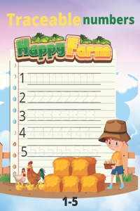 Traceable numbers 1-5