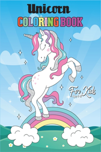 Unicorn Coloring Book for Kids Ages 4-8