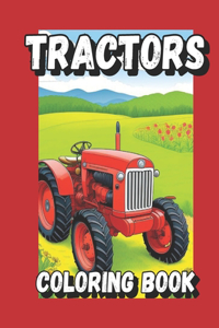 tractors coloring book