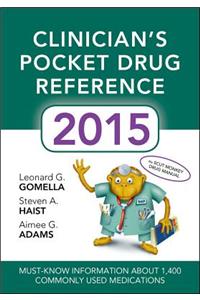 Clinicians Pocket Drug Reference 2015