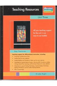 Prentice Hall Literature Penguin Edition Teaching Resources Unit 3: Nonfiction Grade 8 2007c