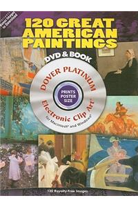 120 Great American Paintings Platinum DVD and Book