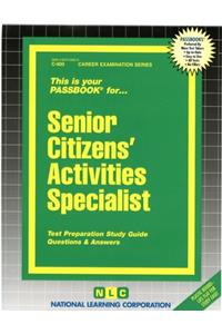 Senior Citizens' Activities Specialist