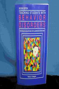 Teaching Students with Behavior Disorders