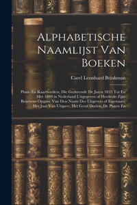 Alphabetische Naamlijst Van Boeken