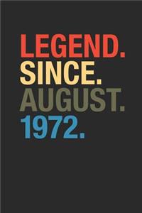 Legend Since August 1972
