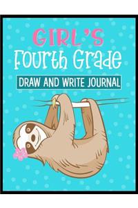 Girl's Fourth Grade Draw and Write Journal