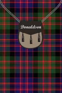 Donaldson Clan Tartan Journal/Notebook