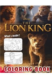 Lion King Coloring Book: Lion King 2019 Coloring Book, Disney 2019 Movie Coloring Book