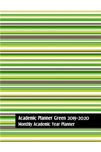 Academic Planner Green 2019-2020