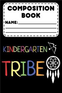 Composition Book Kindergarten Tribe