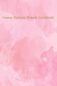 Moms Recipe Blank Cook Book