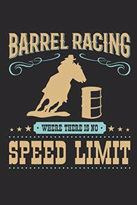 Barrel Racing Where There Is No Speed Limit