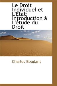 Le Droit Individuel Et L' Tat