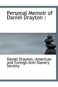 Personal Memoir of Daniel Drayton