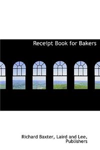 Receipt Book for Bakers