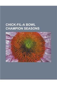 Chick-Fil-A Bowl Champion Seasons