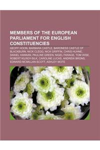 Members of the European Parliament for English Constituencies