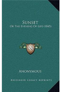 Sunset