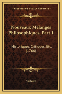 Nouveaux Melanges Philosophiques, Part 1