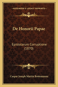 De Honorii Papae