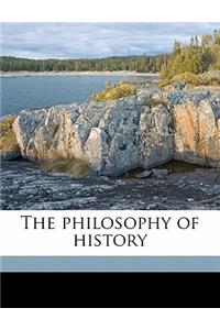 The Philosophy of History