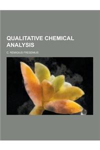 Qualitative Chemical Analysis
