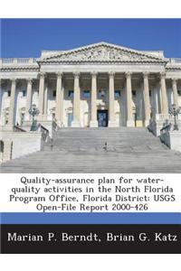 Quality-Assurance Plan for Water-Quality Activities in the North Florida Program Office, Florida District