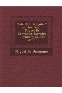 Vida de D. Quijote y Sancho