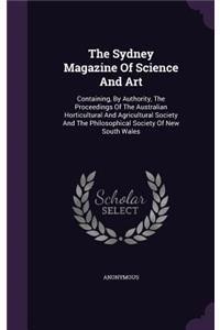 The Sydney Magazine of Science and Art