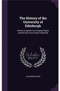 History of the University of Edinburgh
