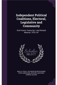 Independent Political Coalitions, Electoral, Legislative and Community