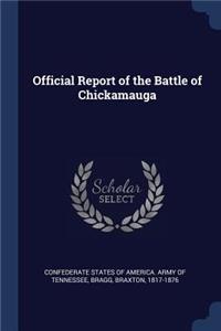 Official Report of the Battle of Chickamauga
