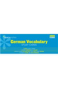 German Vocabulary Sparknotes Study Cards