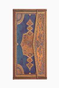 Safavid Indigo (Safavid Binding Art) Midi Unlined Hardcover Journal