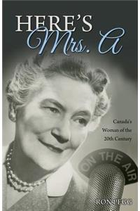Here's Mrs. A