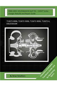 2000-2001 VOLKSWAGEN Golf TDI - 110HP Turbocharger Rebuild and Repair Guide