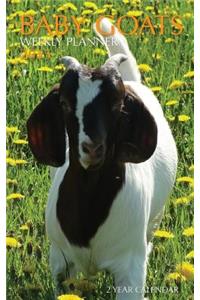 Baby Goats Weekly Planner 2015