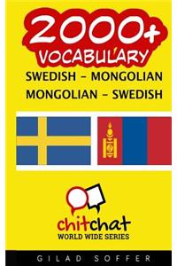 2000+ Swedish - Mongolian Mongolian - Swedish Vocabulary