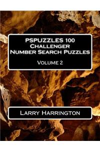 PSPUZZLES 100 Challenger Number Search Puzzles Volume 2