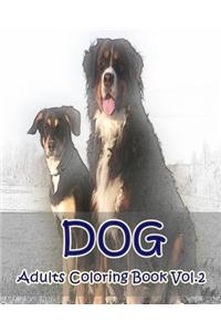 Dog: Adults Coloring Book Vol.2: An Adult Coloring Book of Dogs in a Variety of Styles