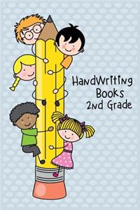 Handwriting Books 2nd Grade: School Notebook Journal Lined