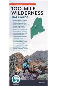 100-Mile Wilderness Map & Guide