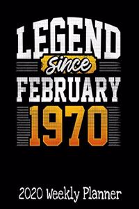 Legend Since February 1970