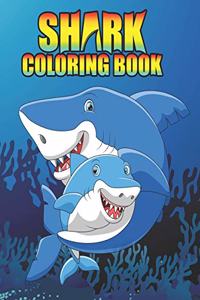 Shark coloring Book