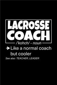 Lacrosse Coach