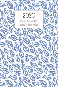 2020 Weekly Planner January to December