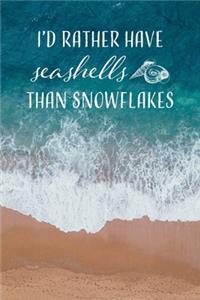I'd Rather Have Seashells Than Snowflakes